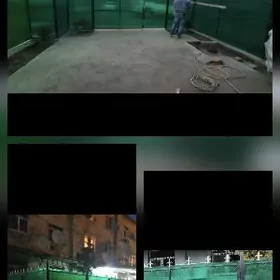 забор решётка навес