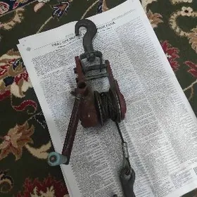 ручной лебёдка советский