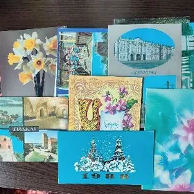 Открытки советские, зарубежные