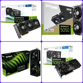 ВИДЕОКАРТЫ НОВЫЕ! NVIDIA/AMD
