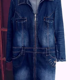 (ПЛАТЬЕ ДЖИНСОВОЕ