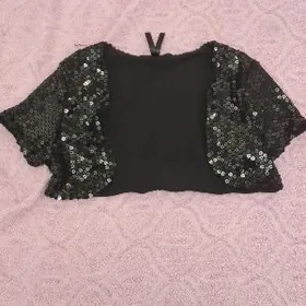 Жилетка вечерняя, короткая