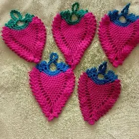 Прихватки "Клубника"