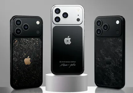 Caviar выпустила iPhone 17 Pro с фрагментом водолазки Стива Джобса