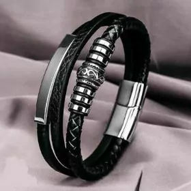 кожаные браслеты