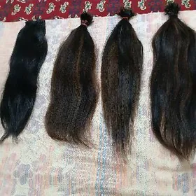 натуральные волосы saç 60 см