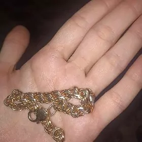 gyzyl çaýylan kümüş braslet