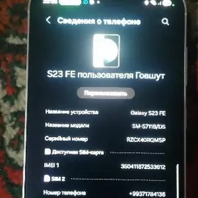 Samsung s23 FE