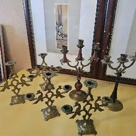 Подсвечники из бронзы