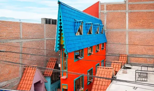 Ini bary-ýogy 63 sm: Peruda dünýäniň iň dar öýi guruldy