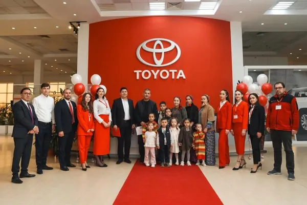 Официальные дилеры Toyota в Туркменистане отметили достижение нового рубежа