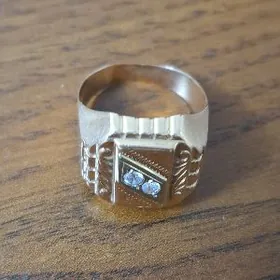 gyzyl золото мужской перстень