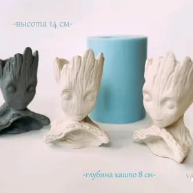 Силиконовые формы, ваза-фигура