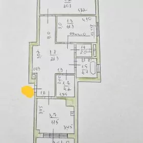 Гуртлы с лифтом 2ком 83м² 2эт