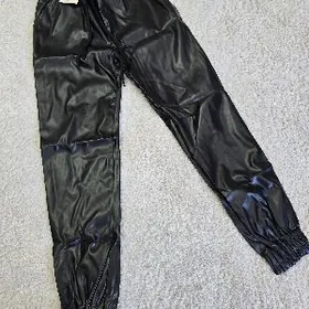 Штаны эко кожа