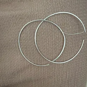 Сережки серебряные