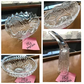 Посуда хрустальная