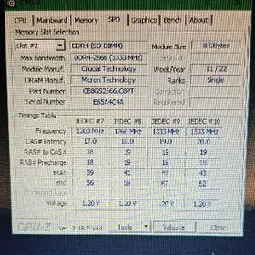 Ram ddr4 8gb sodimm notebook