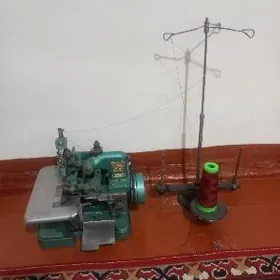 tikin maşyn, owerlok.