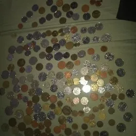 старый монетный разный