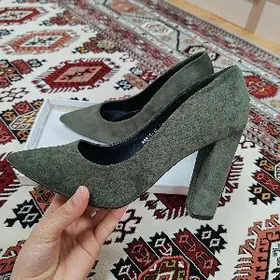 Nas renk zamsh Tufli 38razmer