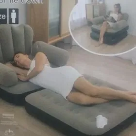 Матрас-кресло надувной 2в1!!!