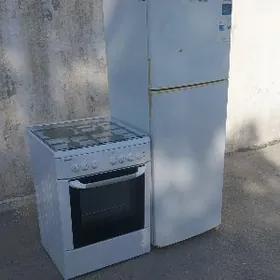 gaz plita holodilnik