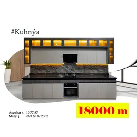 Kuhnya Garnitur Mebel Aşhana