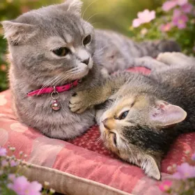 шотланский котёнок