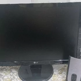 монитор для ПК и колонки+басс