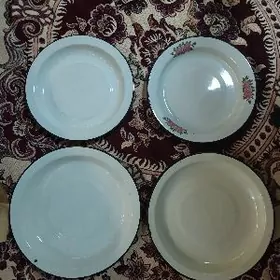 Tarelka syrçaly, тарелка эмаль