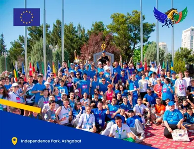 Aşgabatda Ýewropa güni mynasybetli köpçülikleýin ylgaw ýaryşy geçiriler