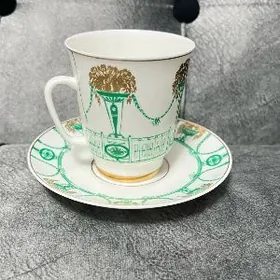 Чашка с блюдцем ЛФЗ