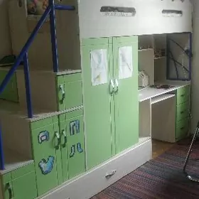 Кровать шкаф компьютерный стол