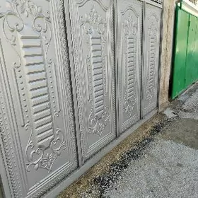 Ворота раздвижные и калитка