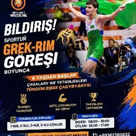 Türgenleşige çagyrýarys