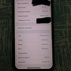 iPhone X 256gb