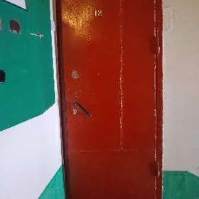 железная дверь с коробкой