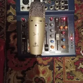 studio mikrafon yamaha pult