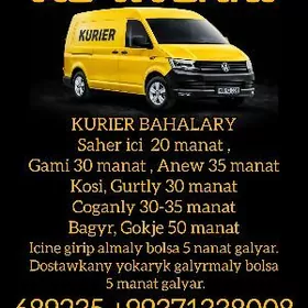 KURIER Dostawka hyzmaty