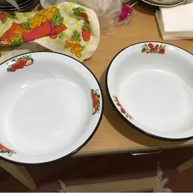 эмалированные миски