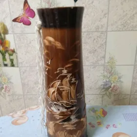 ваза, тарелки