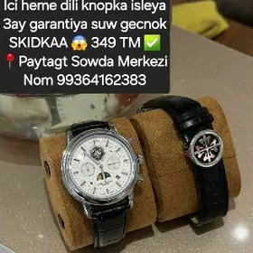 Taze model sagatla Omega Patek