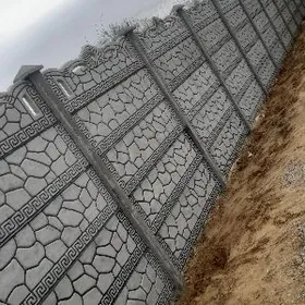 beton zabor бетон забор