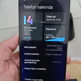 Redmi not 12 pro 8/256