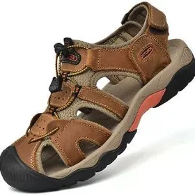 Сандали кожаные