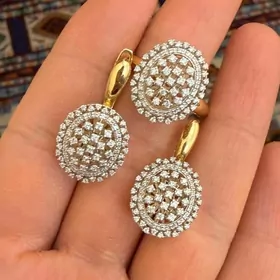 Gyzyl Brilliant Komplekt