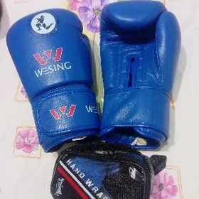 ПЕРЧАТКИ WESING + БИНТЫ