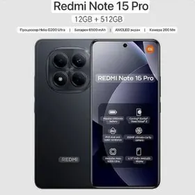 Redmi not 15 pro 12/512