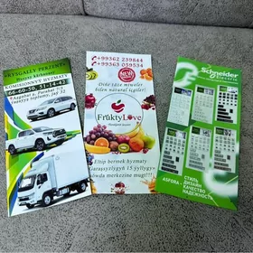 flayer wizitka buklet banner